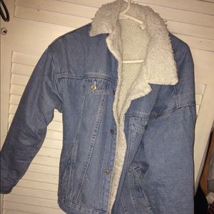 Sherpa Denim Jacket